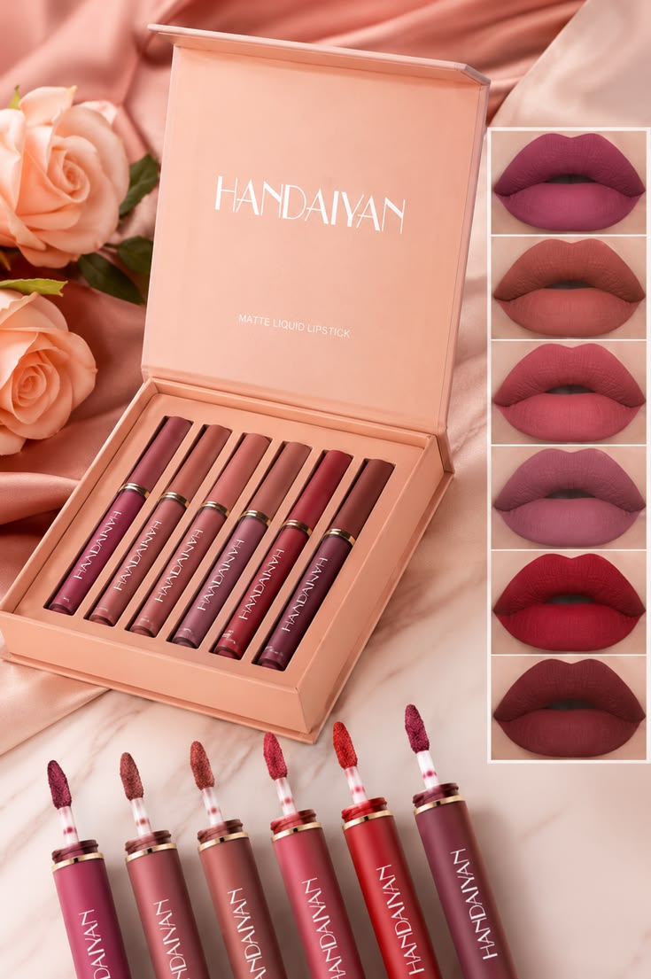 Liquid Lip HANDAIYAN Mate: Labios a Prueba de agua