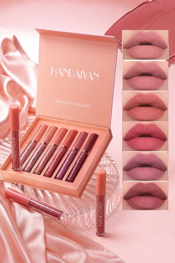 Liquid Lip HANDAIYAN Mate: Labios a Prueba de agua